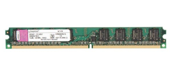 KVR800D2N5/1GB Kingston 1GB DDR2-800 240pin PC2-6400 Desktop