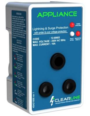 CL-PLUG-APP Clearline Appliance Surge and Lightning Protector | Laptop ...