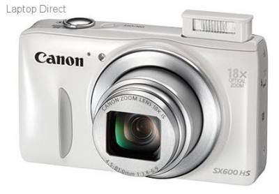 DC-CPSX600HS-W Canon PowerShot SX600 HS White 16 Megapixel Digital