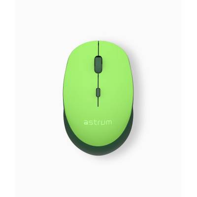 A82521-J Astrum MW210 Green Wireless 2.4G 4B 1600DPI Mouse