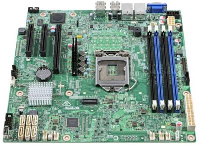 MB-iS1200SPSR Intel S1200SPSR Silver Pass C232 Express chipset LGA 1151 ...
