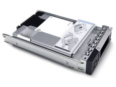 77-345BECI Dell 960GB SSD SATA Mixed Use 6Gbps 512e 2.5" with 3.5" Hybrid carrier Hot-Plug