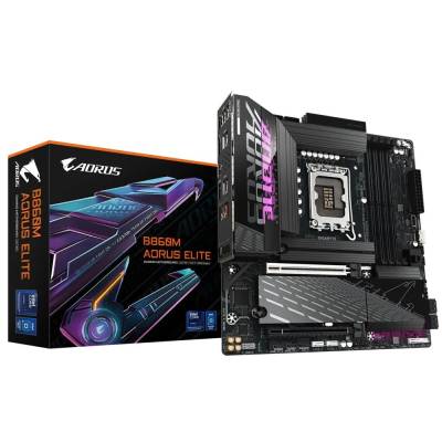MB-GB860MAE Gigabyte B860M Aorus Elite B860 Express Chipset Core Ultra LGA 1851 Micro ATX Motherboard