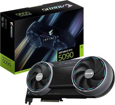 GV-N5090AORUS IF-32GD Gigabyte nVidia Geforce RTX 5090 Aorus Infinity 32GB GDDR7 PCI-e 5.0 x16 Graphics card, HDMI, DP