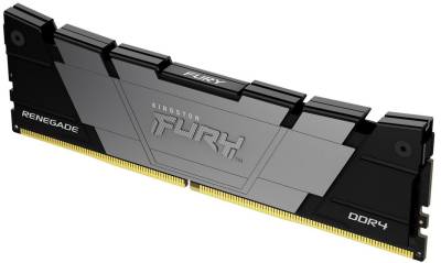 KF432C16RB2/32 Kingston FURY Renegade Black 32GB DDR4-3200 CL16 288-Pin 1.2V Desktop Memory Module