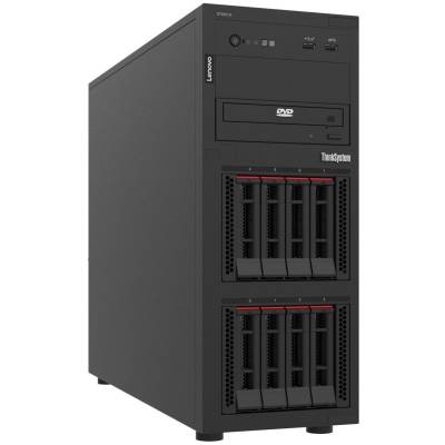 7DCEA04XEA Lenovo ST250 V3 Tower Server, Xeon 6353P 5.1GHz, 32GB RAM, No SSD, No OS, 8x 2.5" bays