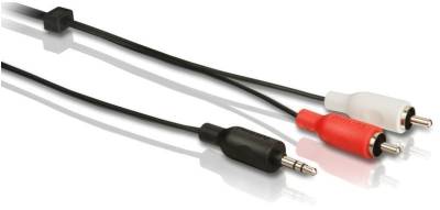 SWA2520W/10 Philips 100 Series 3.5mm Stereo to 2x RCA 3m Y cable