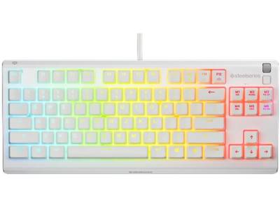 64819 SteelSeries Apex 3 TKL White Gaming Keyboard