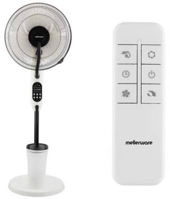 35942 Mellerware Mistique 40cm 3 blade Mist Fan With Remote