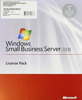 SF-MD5CSBS8SD Microsoft Dsp 5 CAL ( Clent Access License ) for Windows Small Business Server 2008 Standard