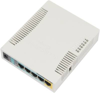 MK-RB951UI 2HND MikroTik RouterBOARD 802.11b/g/n Wireless SOHO Access Point with 5x LAN