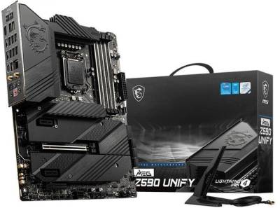 Z590 UNIFY MSI MEG Z590 Unify Intel 11th Gen LGA 1200 Socket ATX Motherboard