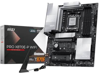 PRO X870E-PWIFI MSI Pro X870E-P WiFi AMD Ryzen 7000 / 8000 / 9000 Series Socket AM5 ATX Motherboard