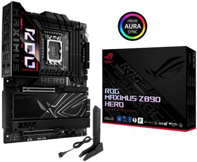 ASUS ROG MAXIMUS Z890 HERO ASUS ROG MAXIMUS Z890 HERO Intel Core Ultra Socket LGA 1851 ATX Motherboard
