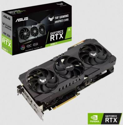 SC-A3080Ti-To Asus TUF Gaming GeForce RTX 3080 Ti OC Edition 12GB GDDR6X 384-bit Graphics Card