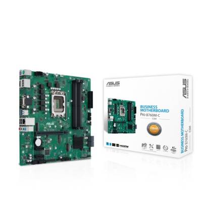 PROB760M-C-CSM Asus Pro B760M-C-CSM B760 Chipset Gen 12/ 13/ 14 LGA 1700 mATX Motherboard