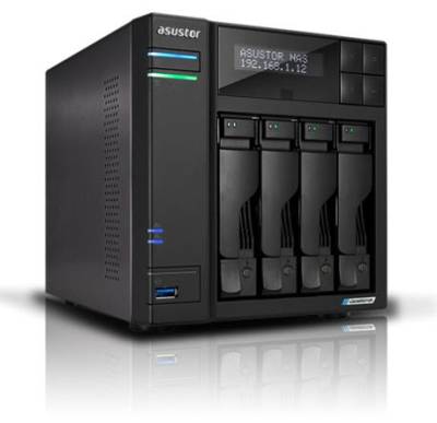 AS6704T Asustor Lockerstor 4 Gen2 Quad-Core 10 nm Celeron N5105 4 Bay NAS
