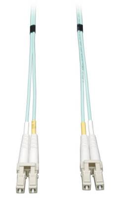 N820-20M Eaton Tripp Lite series 20M Aqua 10Gb Duplex Multimode 50/125 OM3 LSZH Fiber Patch Cable, (LC/LC)