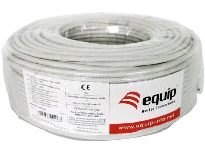 404521 Equip CAT6e U/UTP CCA Network cable - 100m Solid