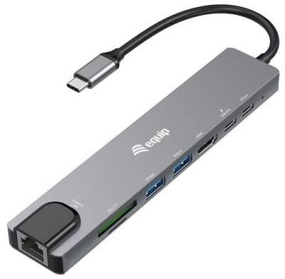 133497 Equip USB-C 8in1 Multifunction Hub