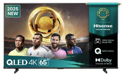 HISENSE LEDN65Q7Q Hisense Q7Q 65" QLED 144hz 4k Smart TV *TV license*
