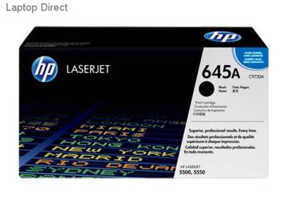 C9730A HP #645A BLACK TONER CARTRIDGE - HP COLOUR LJ 5500