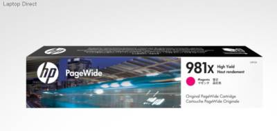 L0R10A HP 981X High Yield Magenta PageWide Ink Cartridge