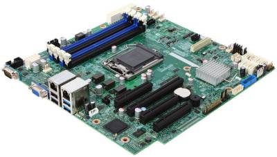 MB-iS1200SPLR Intel S1200SPLR Silver Pass C236 Express chipset LGA 1151 Server Motherboard