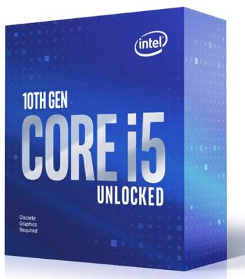 CP-iM10600KF Intel CoMet Lake Core i5-10600KF 4.1Ghz 6 cores+Hyper-Threading/ 12 threads LGA 1200 Processor