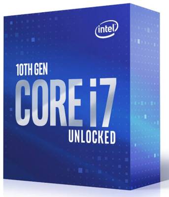 CP-iM10700K Intel CoMet Lake Core i7-10700K 3.8Ghz 8 cores Hyper-Threading / 16 threads LGA 1200 Processor