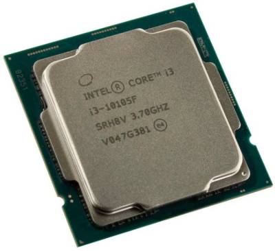 CP-iM10105Fo Intel coMet lake Core i3-10105F 3.7Ghz 4 cores/ 8 threads LGA 1200 Processor (OEM - No box or Heatsink)