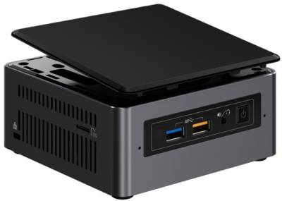 SY-i5BNH+MHSW Intel NUC7-i5BNHXF NUC Kabylake Core i5-7260U Dual core+ hyper-threading 2.2/3.4Ghz 16Gb Optane SSD + 1Tb 2.5" Miniature PC with Windows 10 pre-installed