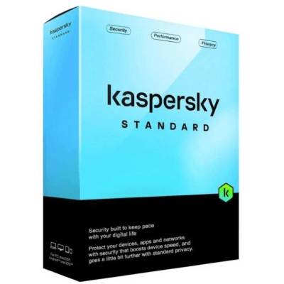 KL10419DAFS Kaspersky Standard Anti Virus 1 year License - 1 Device