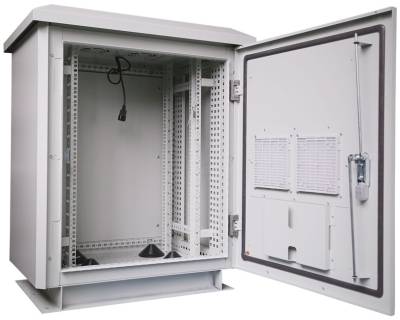 RCK-DA45-8618-IP45 LinkQnet 18U IP45 Outdoor Wall Mount cabinet - 800 (W) x 600 (D) mm