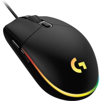 910-005823 Logitech G102 LightSync Black Mouse USB