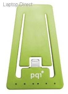 CA-Pi30FS-G Pqi i-cable lightning 30 Green Lightning 8pins sync+charge Flat+Stand