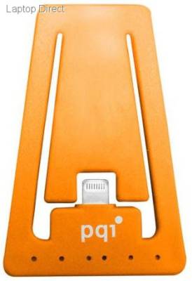 CA-Pi30FS-o Pqi i-cable lightning 30 Orange Lightning 8pins sync+charge Flat+Stand