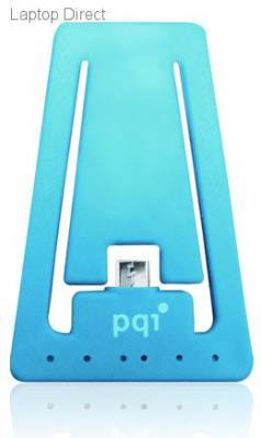 CA-Pi30FS-L Pqi i-cable lightning 30 Blue Lightning 8pins sync+charge Flat+Stand