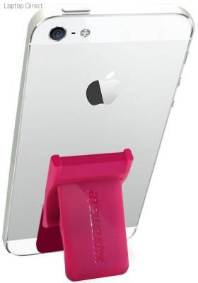 6959144001258 Promate Gripmate Pink Universal Smartphone Secure Finger Grip and Kick-stand