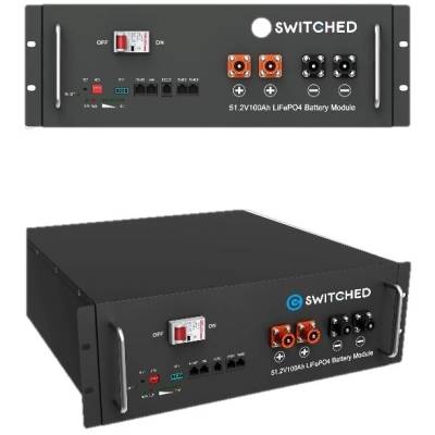 SWD-8711 Switched 51.2V 100Ah (5.1kWh) Lithium Iron Phosphate Battery