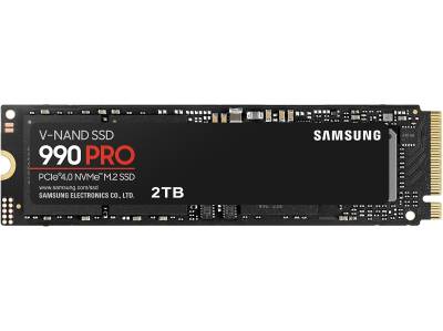 MZ-V9P2T0BW Samsung 990 Pro 2TB NVMe PCI-e Gen 4.0 x4 Solid State Drive
