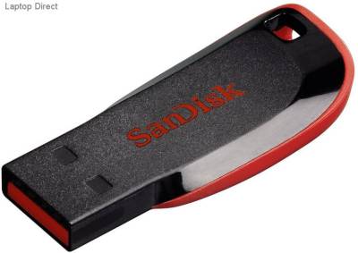 SDCZ50-128G-B35 SanDisk Cruzer Blade 128GB USB Flash Drive