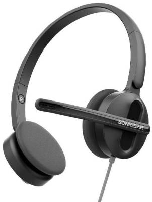 XENON3GRY SonicGear Xenon 3 Dark Grey Headset with Mic