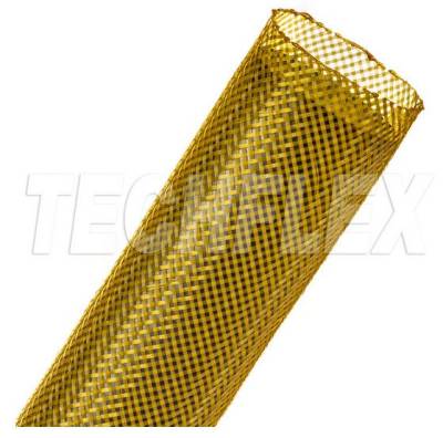 NET-SOCK-PTN1.50YL Techflex 1m bundle braid 38.1mm Yellow