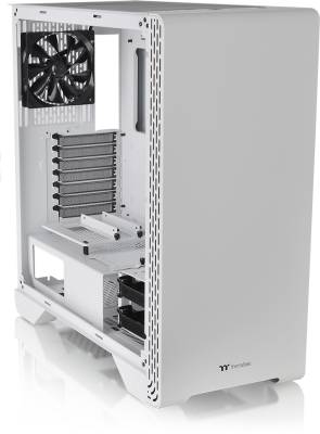 CA-1P5-00M6WN-00 Thermaltake S300 Tempered Glass Snow Edition Mid-Tower ATX Chassis