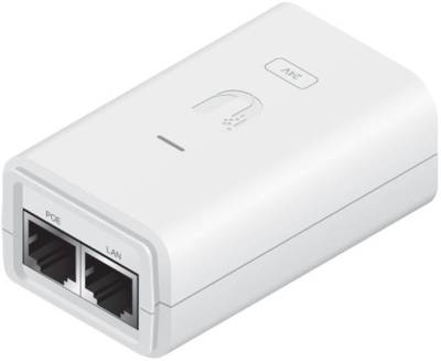 UB-POE 24 12W G Ubiquiti Gigabit PoE Adapter 24V 12W with Type N cable - White