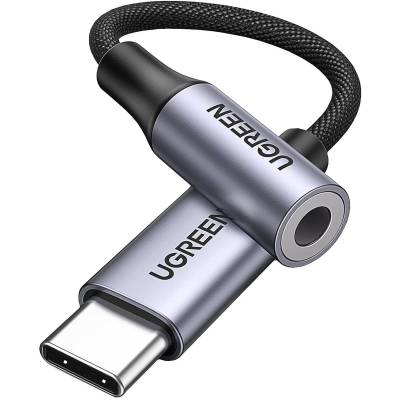 AV161-80154 UGreen AV161 USB Type-C to 3.5mm 10cm Adapter