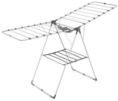 TH169-BLK Unbranded Totally foldable clothes dryer Large Silver with Grey accents