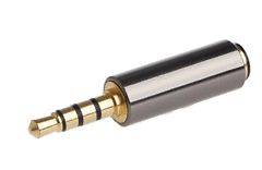 CNT-STEREO-MJM-4P-U Unitek stereo mini jack 3.5mm male 4 pole