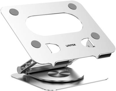 BRK-LSTAND-D1109B Unitek D1109B 17" Universal Notebook stand with 360 degrees Rotating base and Port replicator